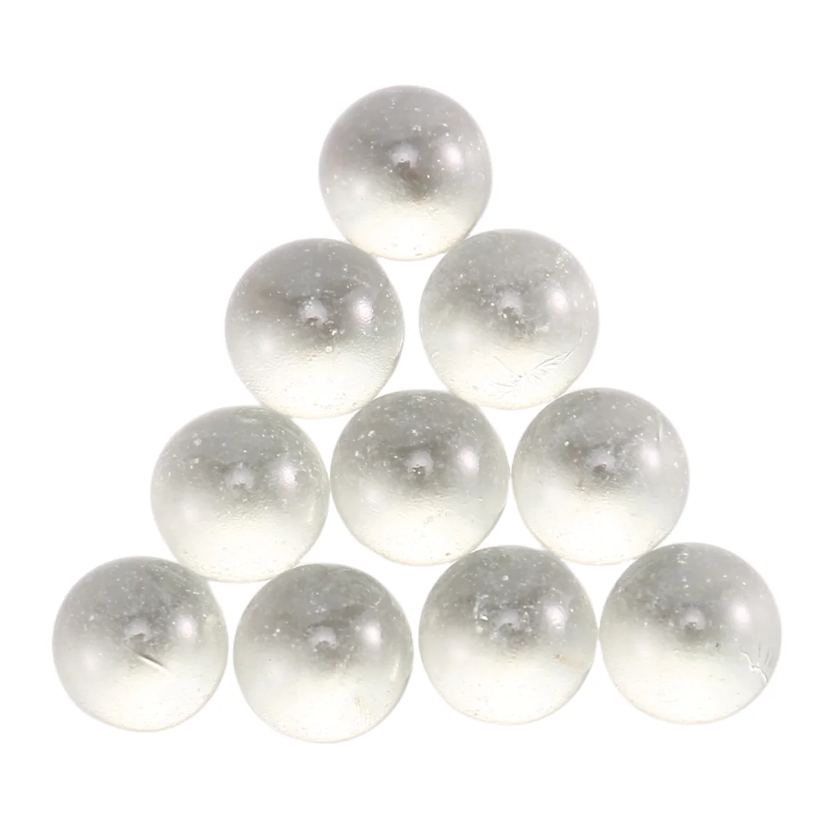 10 Pcs Marbles 16mm glass marbles Knicker glass balls decoration color nuggets toy transparent