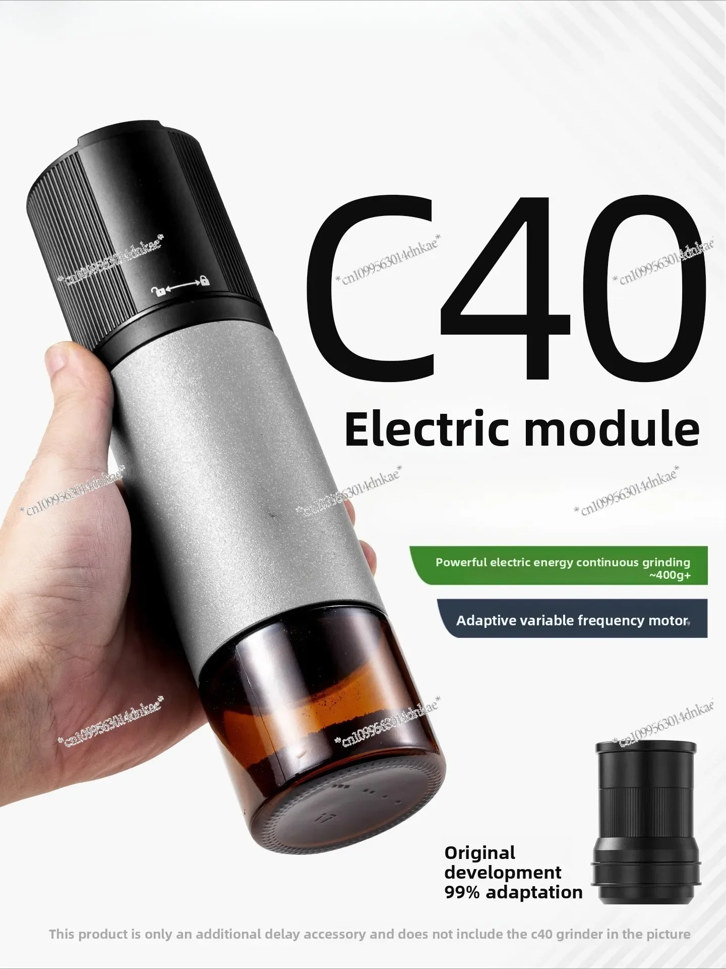 C40 Electric Module Bean Grinder Hand Crank to Electric MK4 Coffee Accessories - Home Espresso Bean Grinder