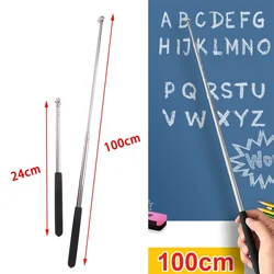 Telescopic Retractable Pointer Extendable Hand Pointer Presenter Classroom Whiteboard Handheld Pointer Pen for Teaching Meeting