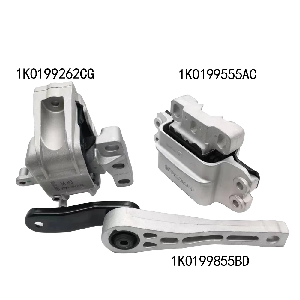 A set Engine support For Skoda Superb Yeti Octavia Audi A3 S3 VW Golf Sagitar Magotan beetle 1K0199262CG 1K0199555AC 1K0199855BD