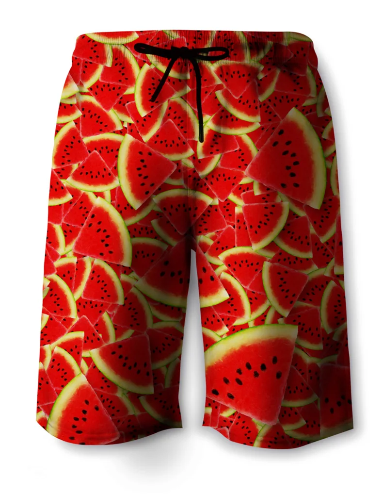 Pantalones cortos con estampado 3D de verano para hombre, bañadores de secado rápido, ropa de playa para vacaciones, Bermudas, traje de baño para Surf