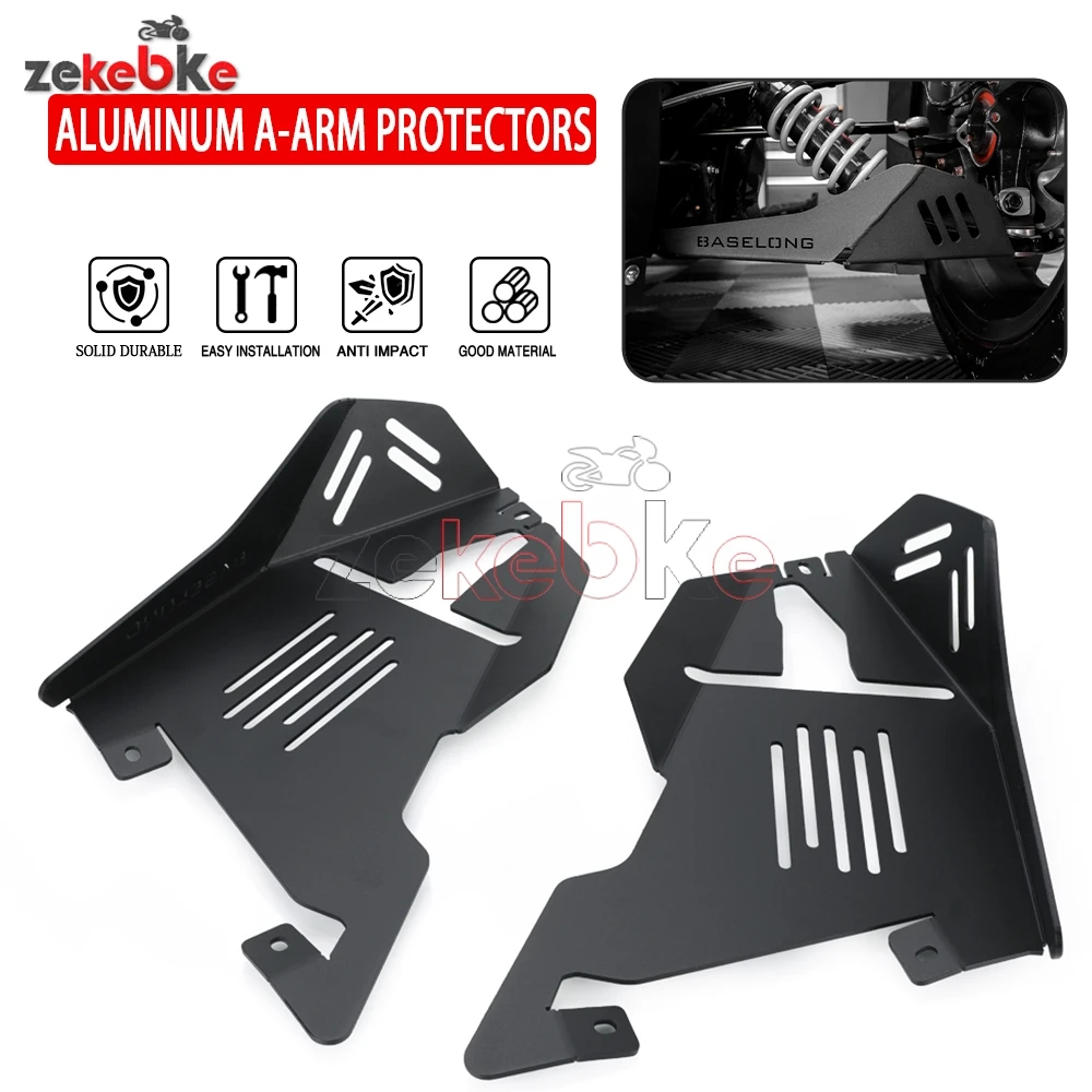 

Ryker 600 900 Sport & Ryker Rally Edition FOR Can-Am Aluminum Front Splash Guard Protectors A-Arm Protectors 2018-2023 2024 2025