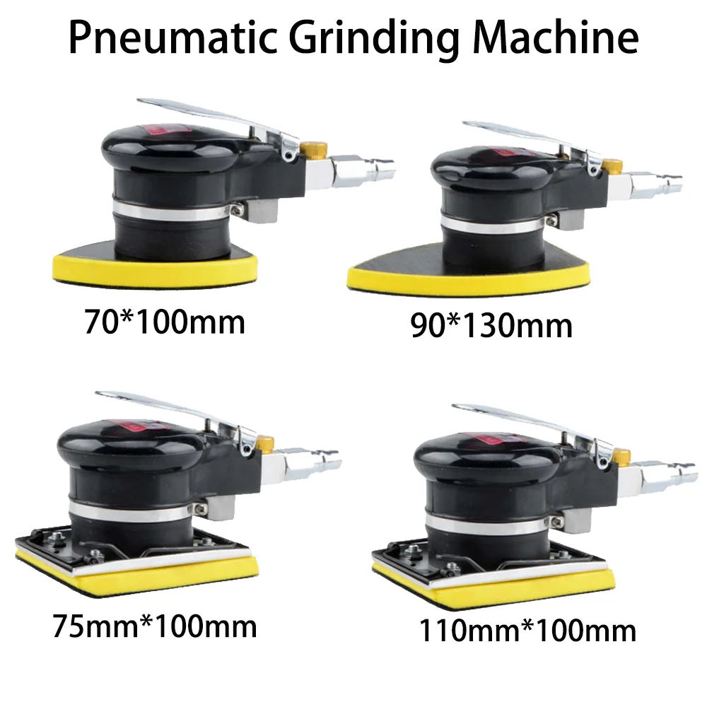Triangle Triangular Pneumatic Grinding Machine, Dry Grinding Putty, Polishing and Sanding Machine, Vibrating Car Paint Surface