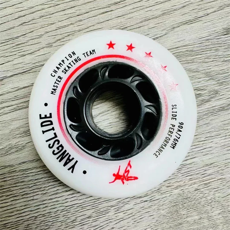 Original China Slide Champion 90A inline skates wheel for SEBA Sliding Roller Skating Patines IGOR KSJ WFSC HV High Carbon 8 pcs