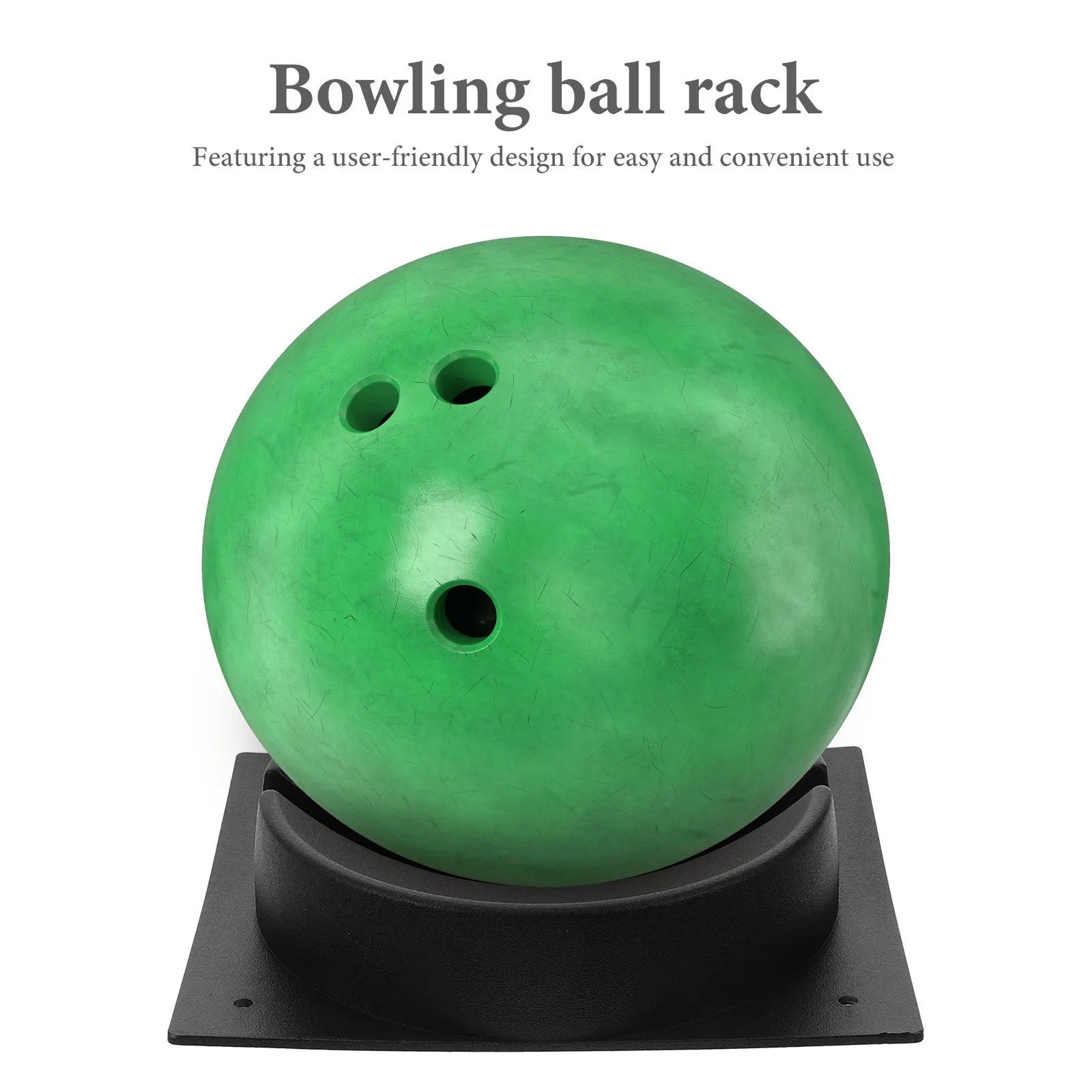 

Bowling Stand Plastic Display Base For Sports Equipment Ball Storage Holder Universal Rack Organizer Stable Ball Holder