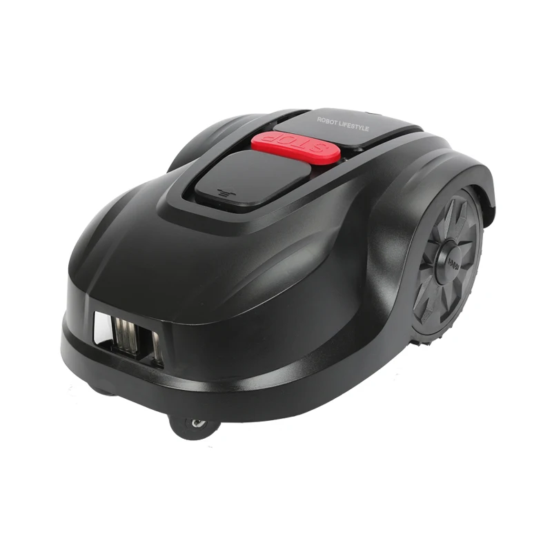 Robotic Lawn Mower YZ-4A for 1000m2 Grass, 2.2Ah Li-ion Battery Time Data Set System, Automatic Avoid-Obstacle, Water Proof IPX4