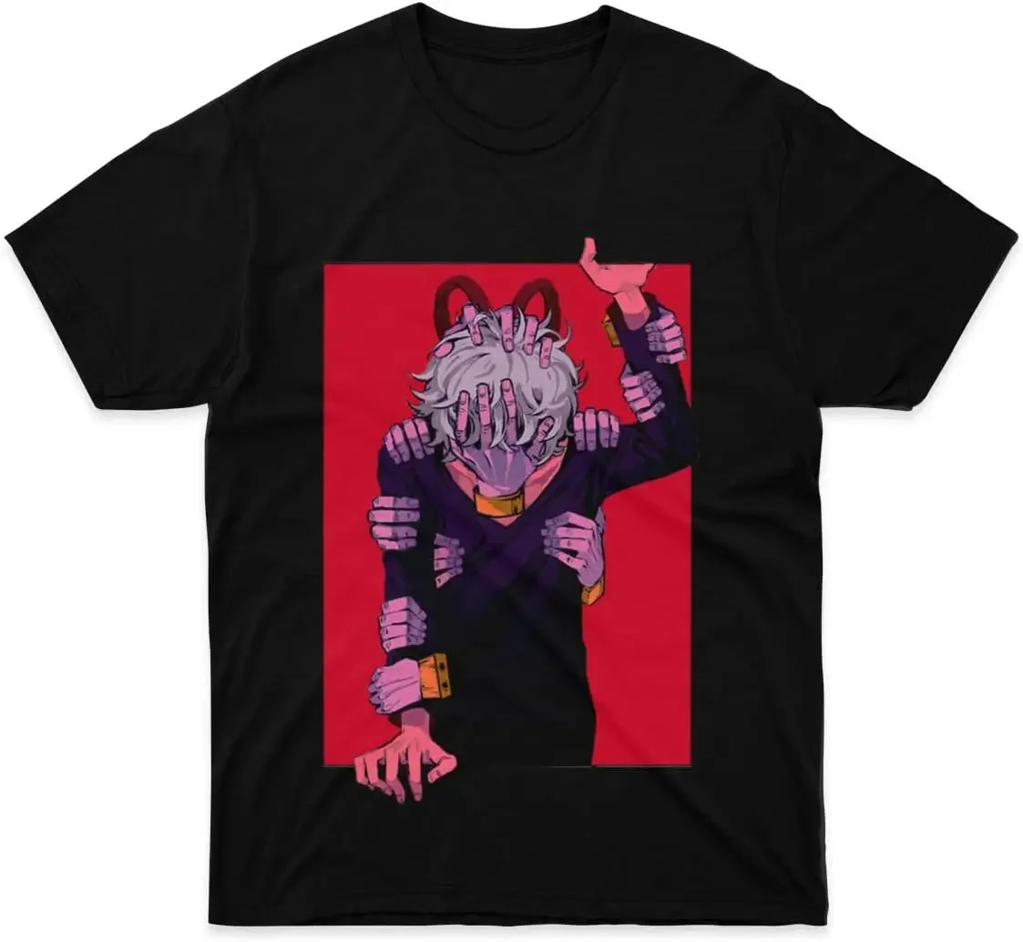 

Mens Womens T-Shirt Academia Tee to Shirt My Unisex of Cotton Hero Tomura Shigaraki Black Graphic T Shirts Short Sleeve Top for