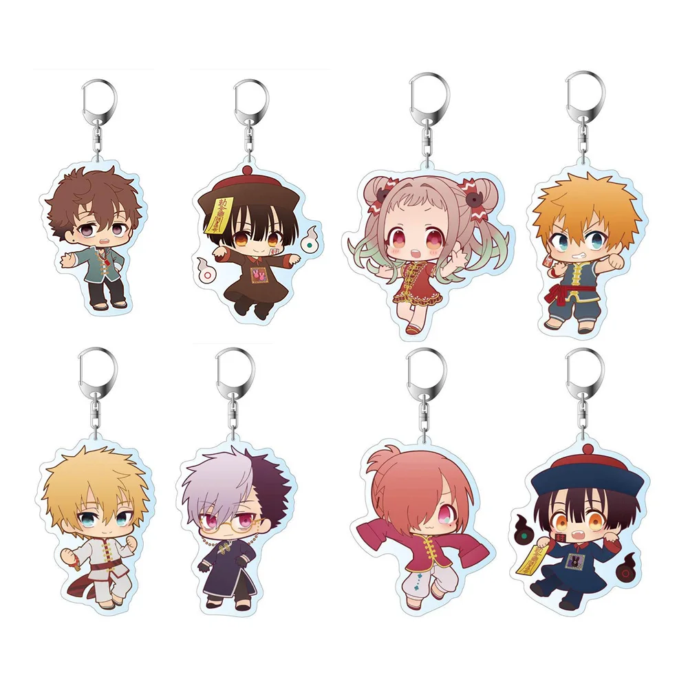 Guo Xiao Luo periférico de animé tienda hanako-kun Nene Yashiro Kou Minamoto China Ver llavero acrílico colgante adornos regalos