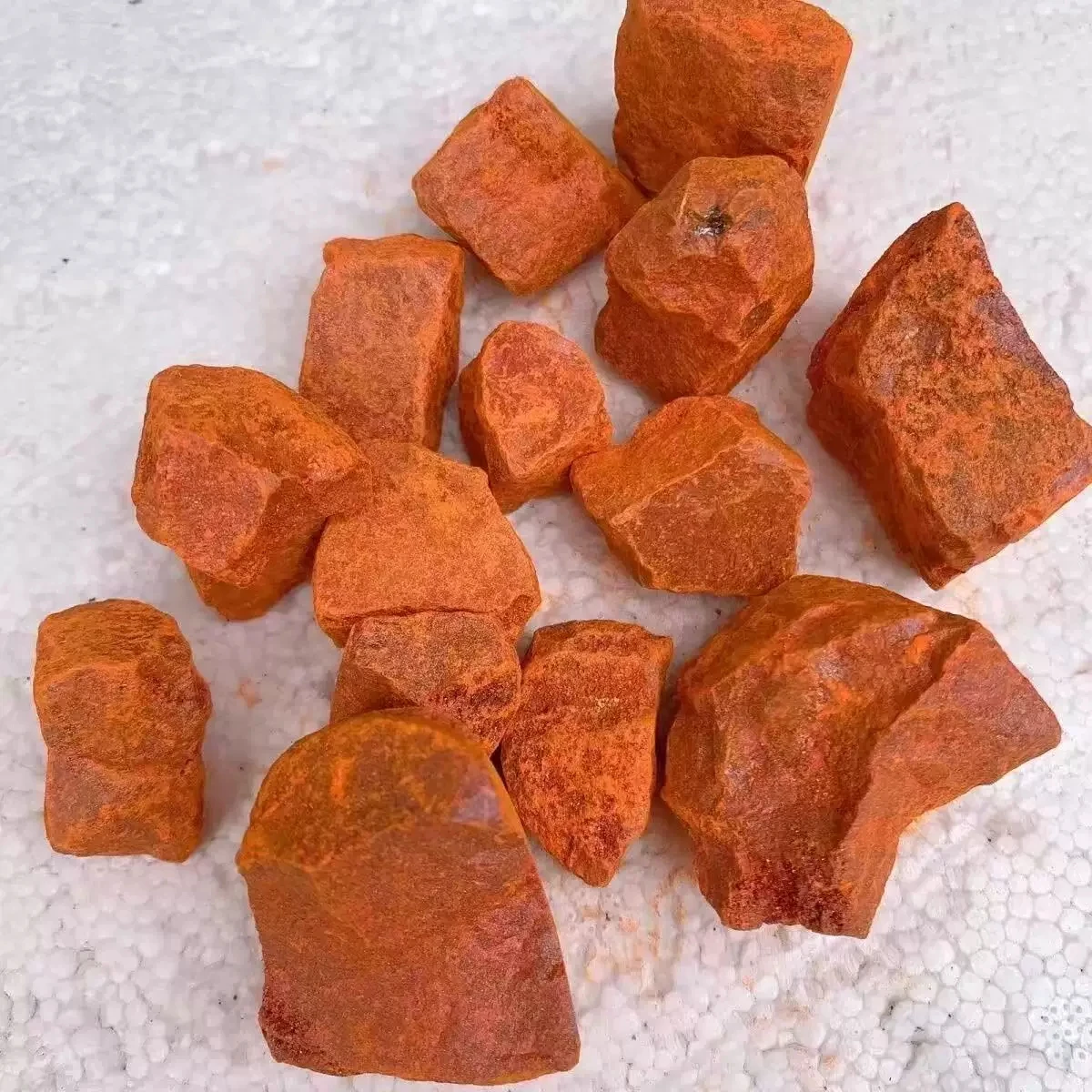 50g AAAAA AAAAA Beautiful Natural ORPIMENT Arsenic Sulfide Crystal Vug Mineral Specimen