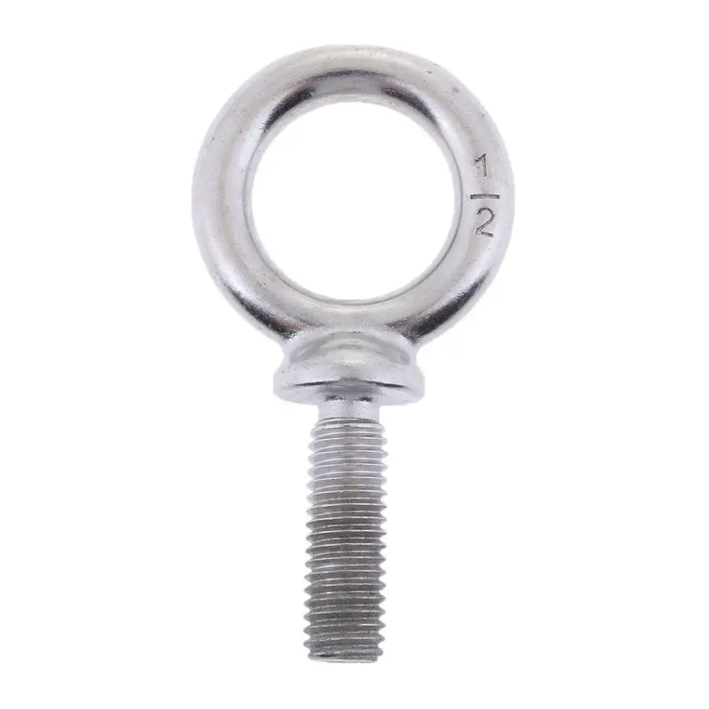 Lifting Eye Bolt Ring Shape Screws Nuts Part -304 Stainless Steel -M10