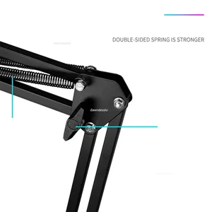 Adjustable Microphone Suspension Tissue Arm Support for K670 K658 K678 K690 K670 K690, compact microphone support for transmission 11 Main Microphone Pedestal Sales - №9
