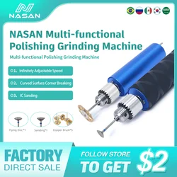 NASAN Adjustable Sharpening Pen Polishing Cutting Drilling Engraving Mobile Phone CPU IC Chip Disassembly Tool Smart Dremel Pen