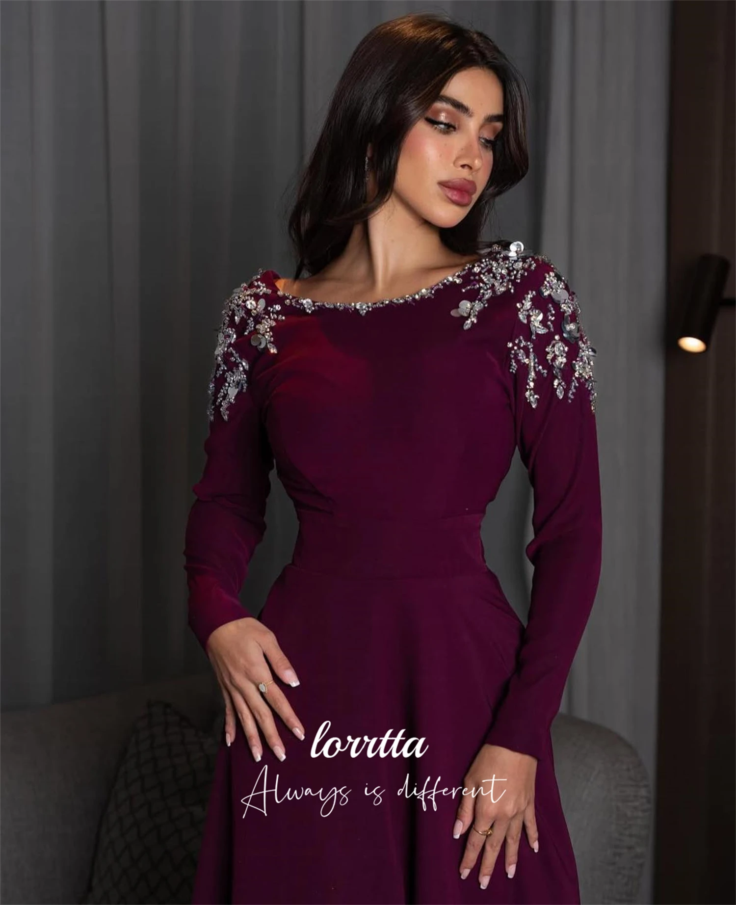 Lorrtta robe de bal personnalisée pour invité de mariage robe de soirée élégante Happy Sharon 2025 femme robe d'occasion spéciale فساتmavera