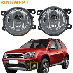High Quality Halogen Fog Lamp Car H11 Driving Fog Lights For Renault Duster 2012 2013 2014 2015 DRL 12V Daytime Running Lights