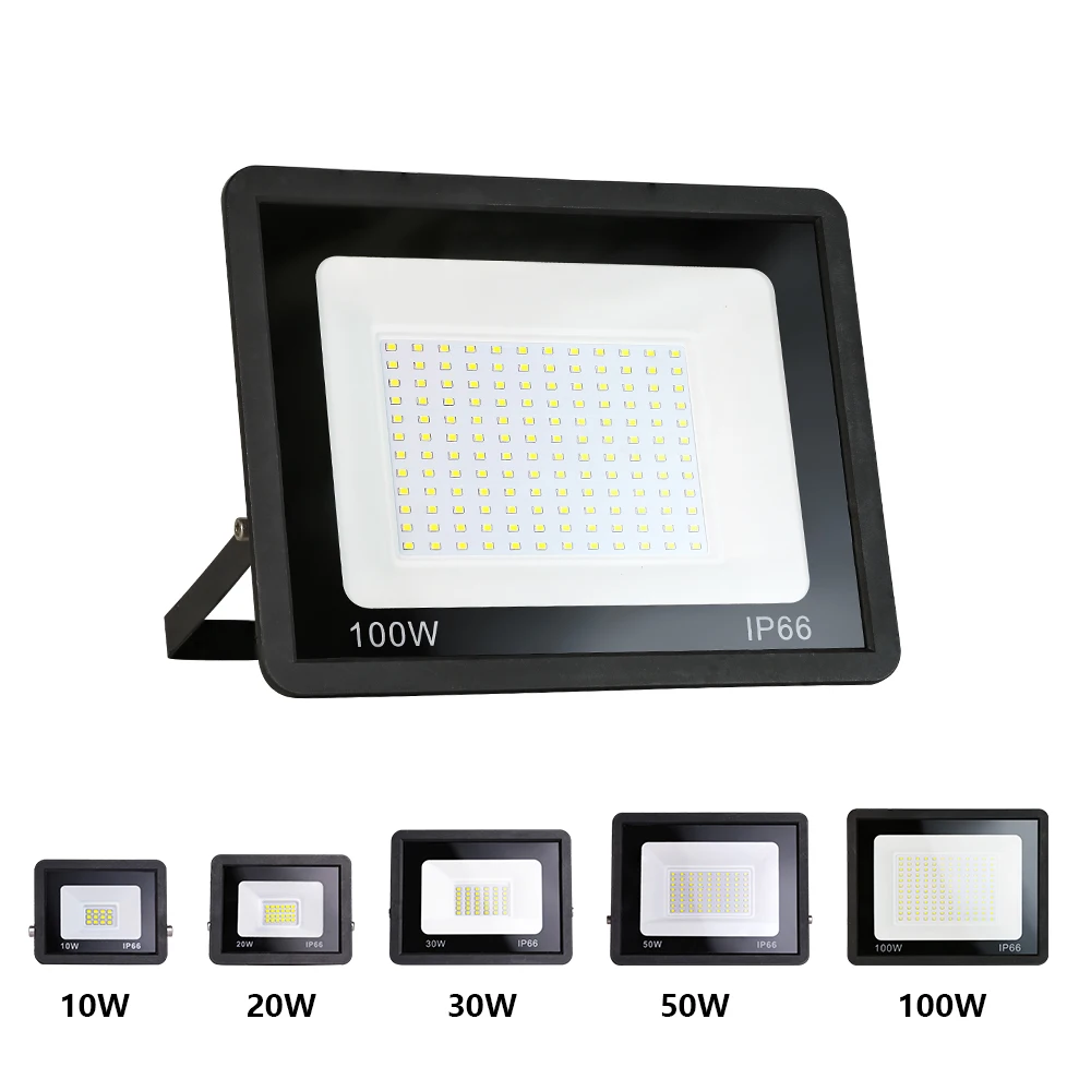 

Graphene Flood Light LED Reflector Outdoor Light Projector LED Spotlight AC 220V10W 20W 30W 50W 100W Floodlight IP66 Waterproof