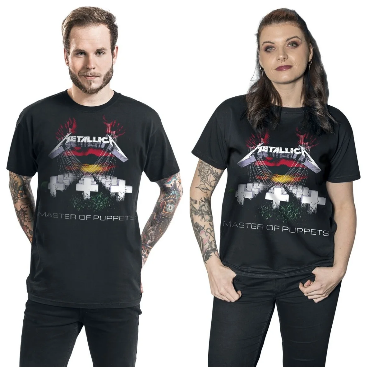 تي شيرت جديد من Master of Puppets _ Metallica فاخر عالي الجودة لكل من الرجال والنساء قميص Y2k 2026 صيفي #2