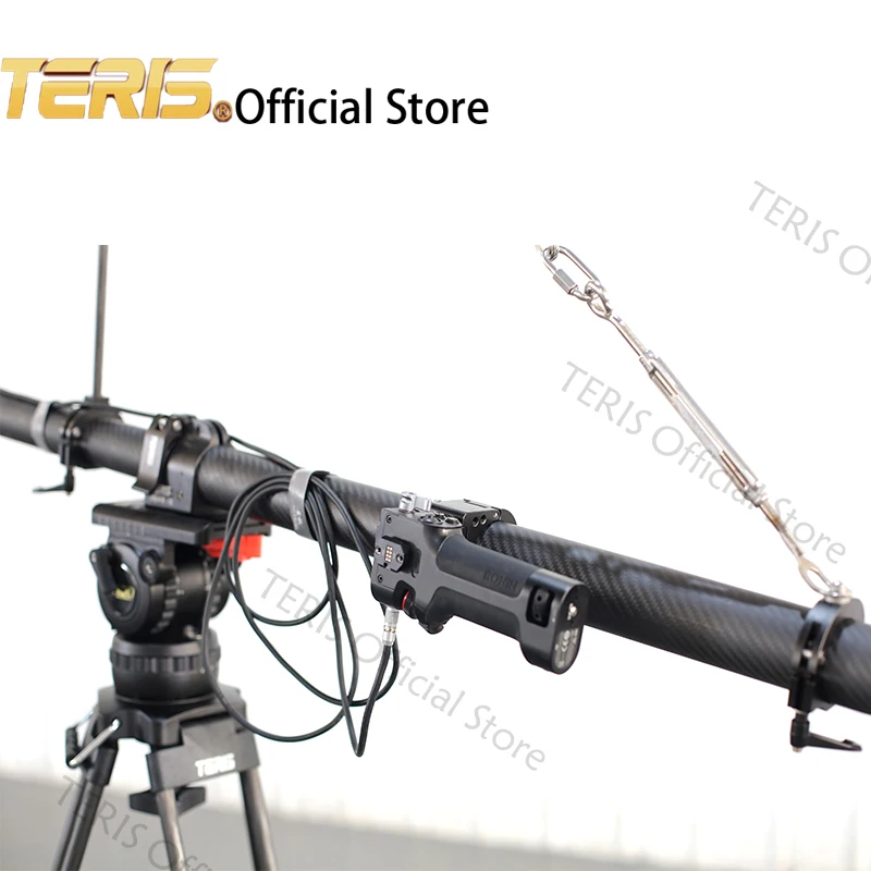 TERIS Carbon Fiber Mini Jib JQ40-III（4m）Professional mini DSLR Video Camera Jib Crane Arm mini DSLR Video Camera Jib Crane Arm