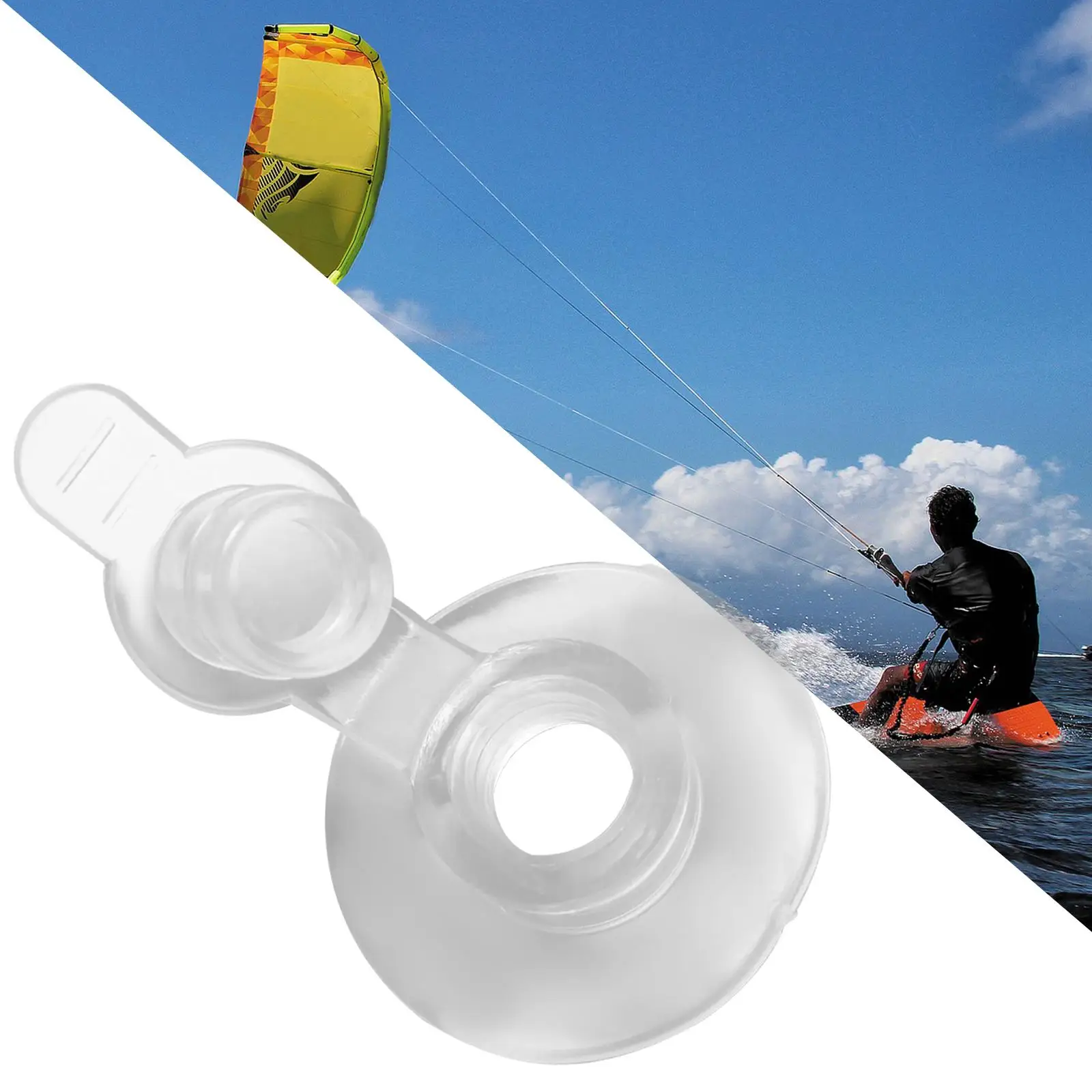 Kite Inflate Valve TPU One Way Kite Valve Repair Accessory Universal Pump Adapter for Kitesurfing