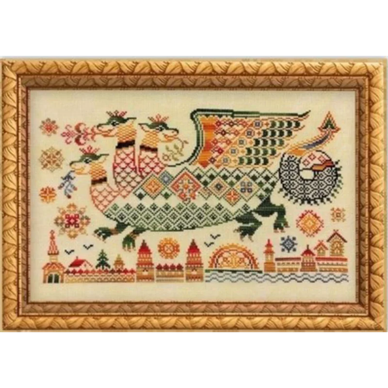 Image of 7083 Kreuzstich-Sets, Komplette Stickerei-Sets für Kreuzstich, Stickerei-Kits, Cross-Stitch-Sets
