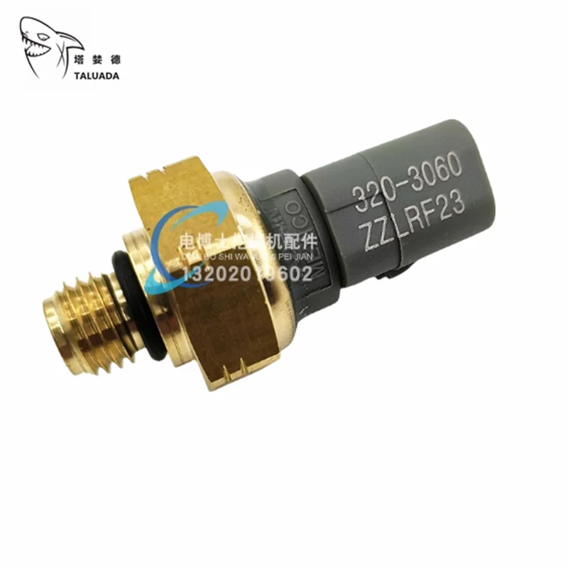 

For Oil Pressure Sensor G-p E312D E313D2GC E315 E318 E320D2 C7.1 Engine Fuel Oil Pressure Sensor 320-3060