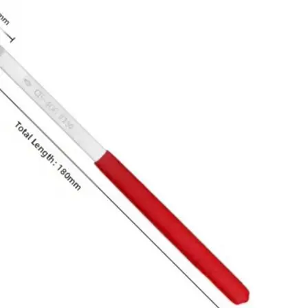 /12 /Piece /Flat And Oblique File Set 45 Steel Electroplated With Ergonomic Soft Rubber Handle For Metal Wood Working Tools