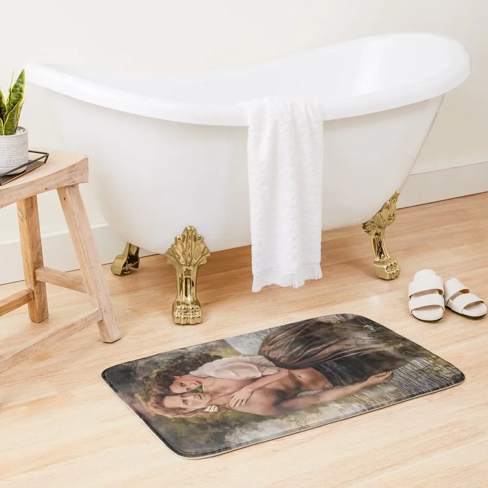 

The transparency of love Bath Mat Anti-Slip Bathtub Bathroom Rugs And Set Non-Slip Bathroom Non-Slip Shower Mat