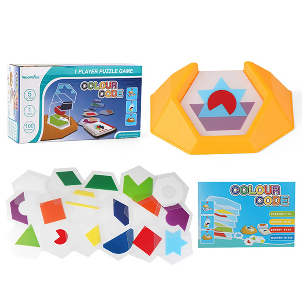 

Color Code Challenging Puzzle Educational Logic Game Toy Party Favors