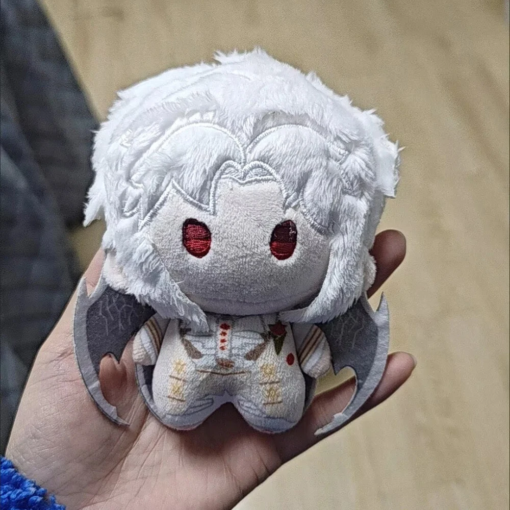 

Плюшевые куклы Силус 10 см с крыльями, мультяшные персонажи Love and Deepspace, мягкие игрушки-брелоки, подарок, с принтом для косплея Силуса