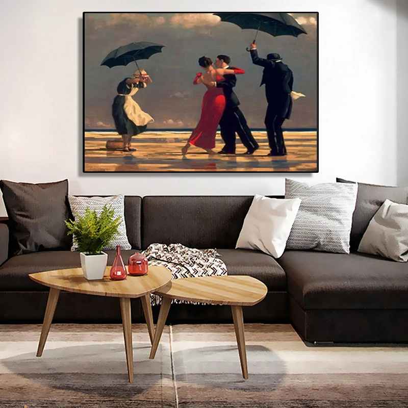 The Singing Butler Oil Painting Classic Canvas Painting Wall Art Picture Decor Graphic Gift for Living Room Office Poster Print