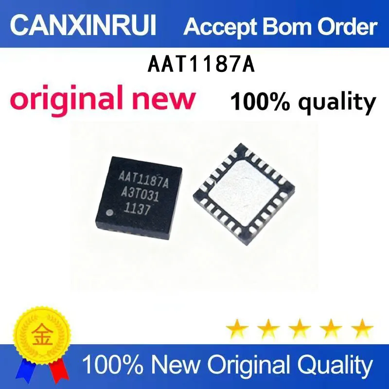 

(5 Pieces) New stock AAT1187A-Q7-T AAT1187A AAT1187 QFN24