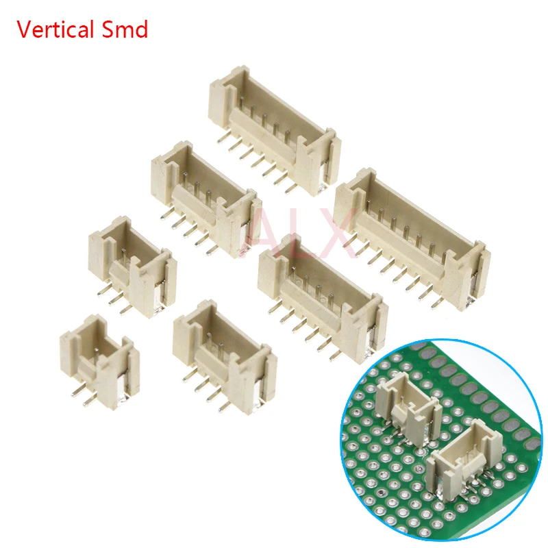 10PCS HY2.0 HY 2.0mm With lock Connector Socket Pin Header Vertical Horizontal/Right Angle Smd/SMT Jst/2/3/4/5/6/7/8Pin P 