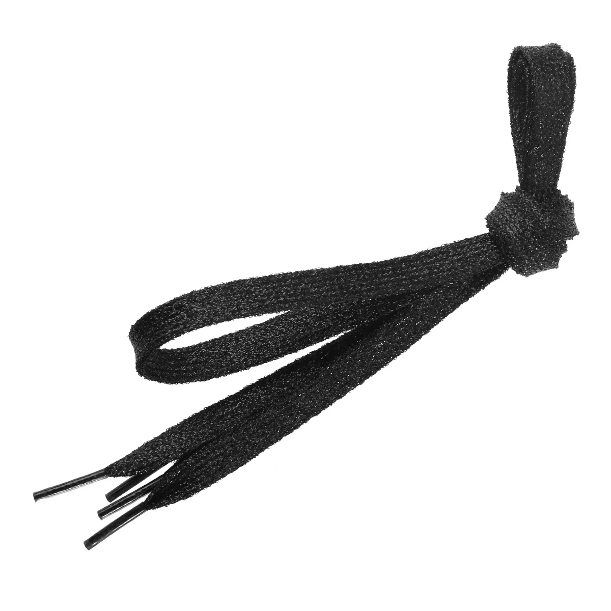 

Colored Shoelaces Flat Glitter Perfect Length for Sneakers Black Circle Ornament 30cm DIY Projects Shoe Accessories