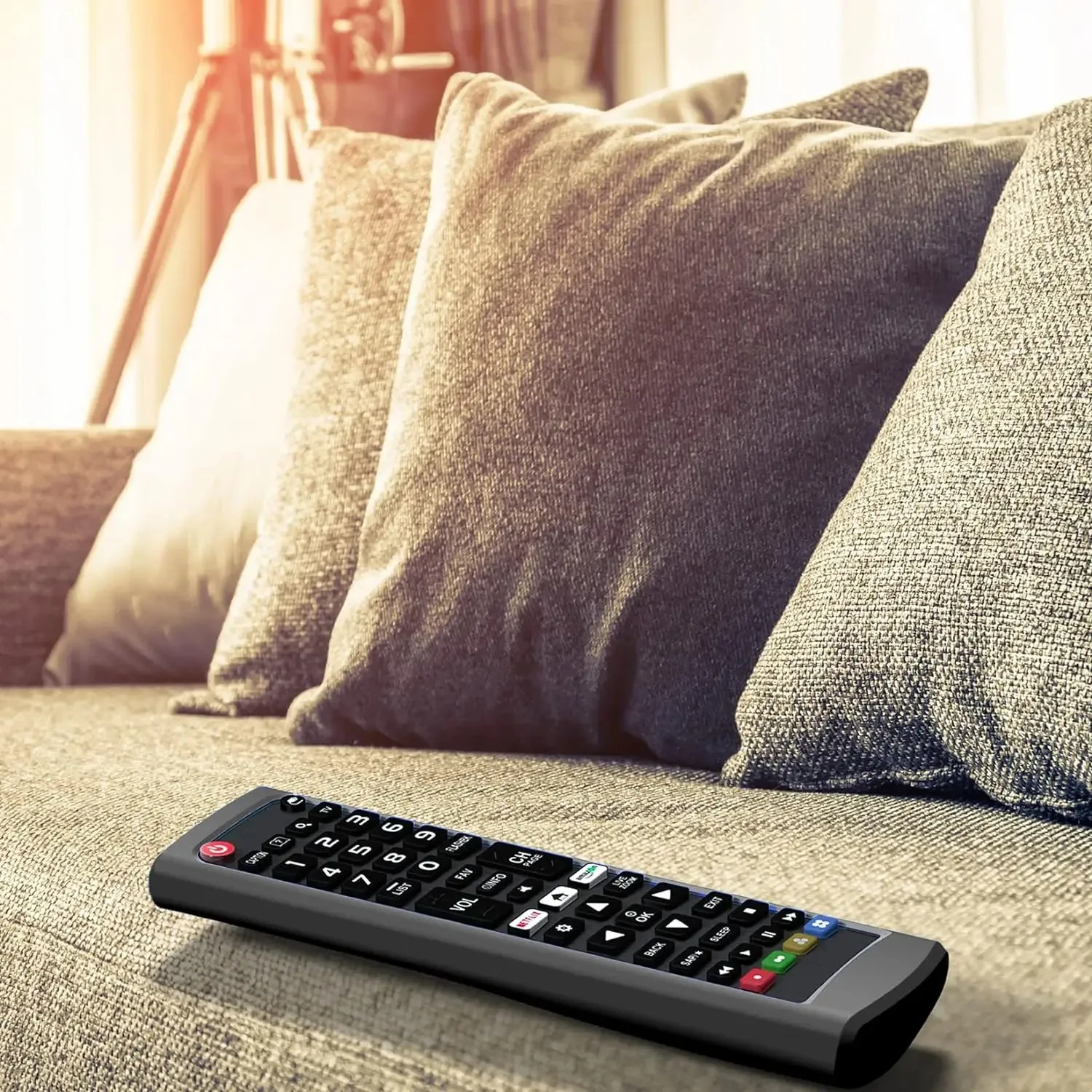 غطاء جهاز تحكم عن بعد من السيليكون الناعم مضيء لسلسلة LG AKB حافظة حماية متينة مضادة للانزلاق ومضادة للسقوط ملحق أنيق للتلفزيون