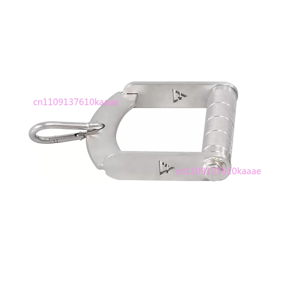 

Heavy Duty 304 Stainless Steel Pull Down Handle for Gym Cable Machines, Ideal for Lat Pulldown, Rowing and Fly Exercises