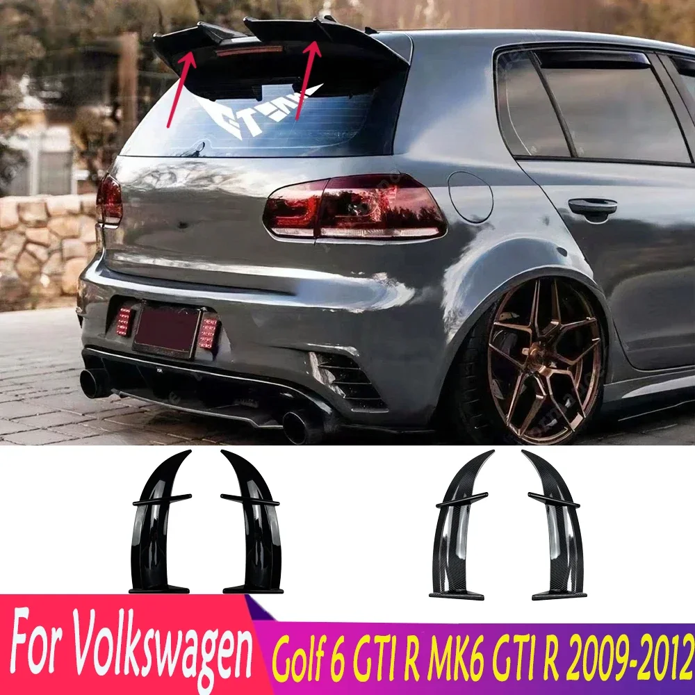 

AK Style For Volkswagen Golf 6 GTI R MK6 GTI R 2009-2012 Car Rear Roof Spoiler Wings Rear Wing Lip Trunk Spoiler Body Kits