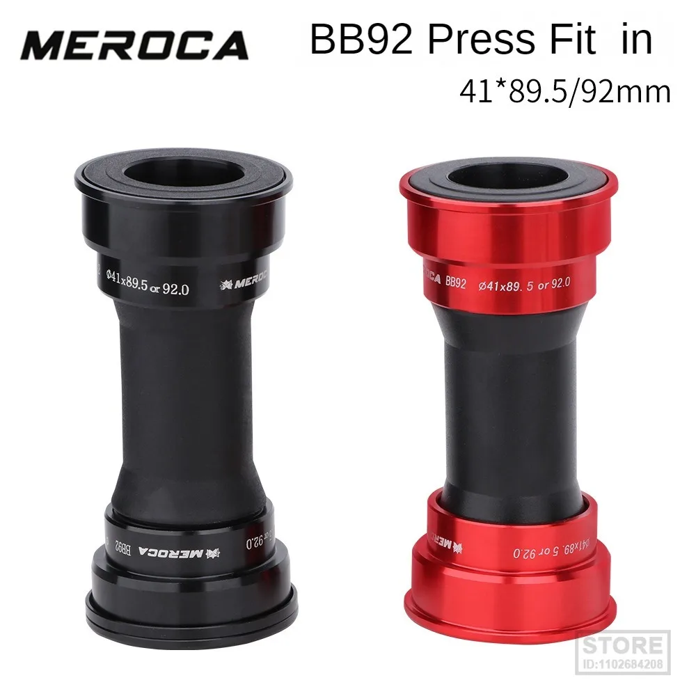 

Велосипедный Нижний Кронштейн MEROCA BB92, пресс подходит для BB 24 мм для Shimano forSram GXP, кривошипная система MTB