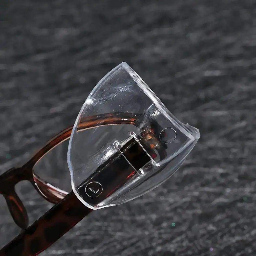 Fashion Eye Flexible Clear Shields Anti Fog Universal Eye Glasses Protection Wing Protective Cover Myopia Glasses Protector