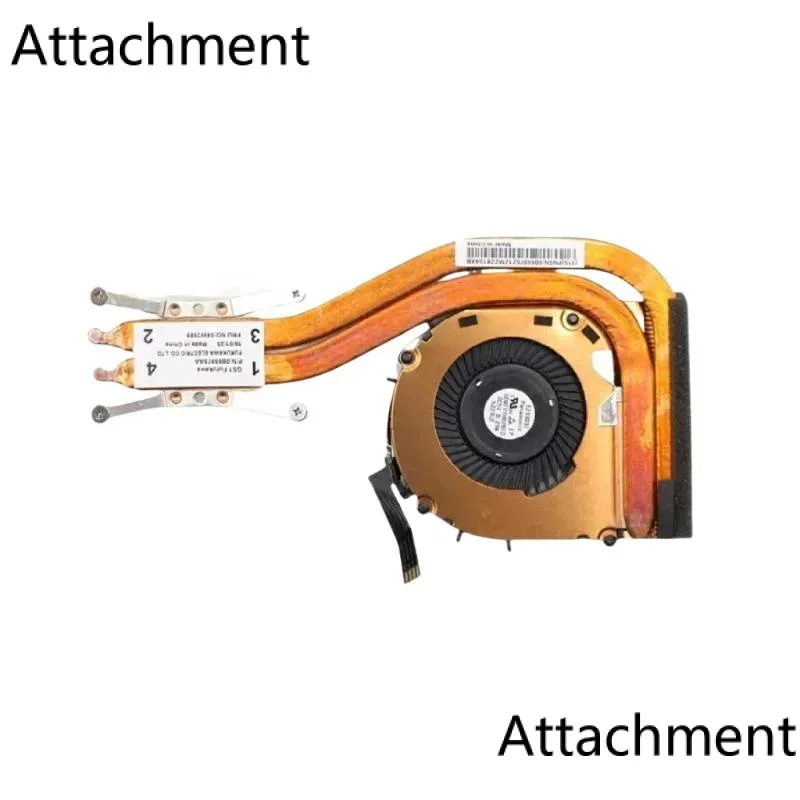 

Оригинальный радиатор, кулер для процессора, охлаждающий вентилятор для Lenovo ThinkPad X1 Carbon 1-го поколения MT 34XX 04W3589 0B55975A