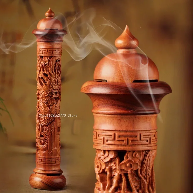 

Dragon Vertical Type Incense Burner Indoor Tea Ceremony Agarwood/sandalwood Holder Office/Tea Ceremony Home Decoration Zen