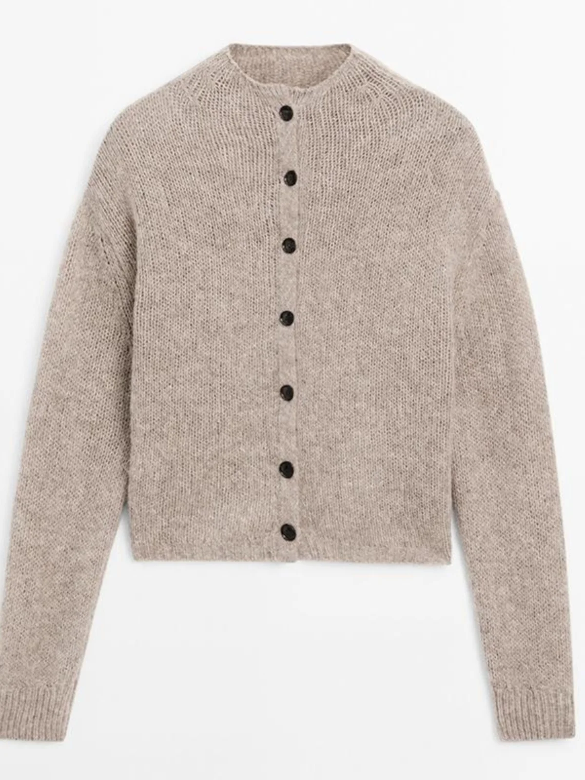 เสื้อสเวตเตอร์ไหมพรมผู้หญิง แขนยาว คอสูง แบบเปิดด้านหน้า สไตล์ลำลอง เหมาะสำหรับใส่ไปทำงาน รุ่นใหม่ล่าสุดสำหรับฤดูใบไม้ร่วงและฤดูหนาว...