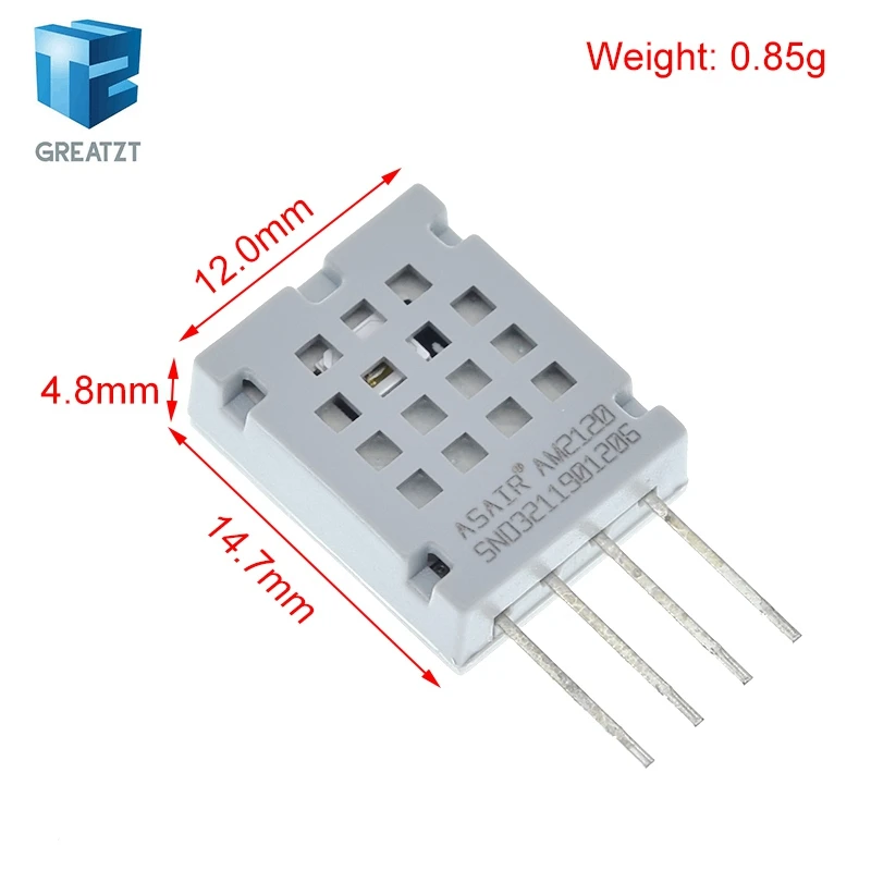 GREATZT AM2120 Capacitive Digital Temperature And Humidity Sensor Composite Module Output Signal Single Wire Bus For Arduino