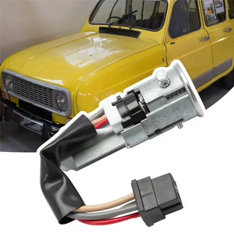 Ignition Starter Switch Ignition Switch Lock Core Assembly 7701348151 7701013237 For Renault R4 (4L) R6 R12 10 best sales r4 renault - №7