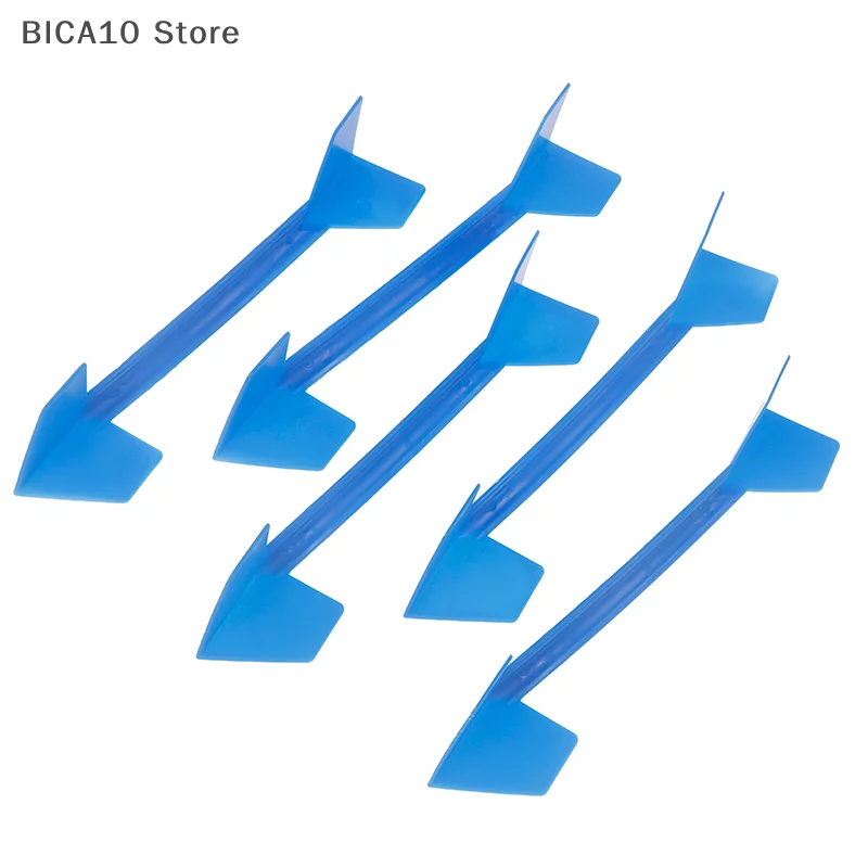 5PCS External Internal Corner Trowel Inside Outside Angled Corner Cleaning Trowel Drywall Corner Paint Scraper Concrete Knife