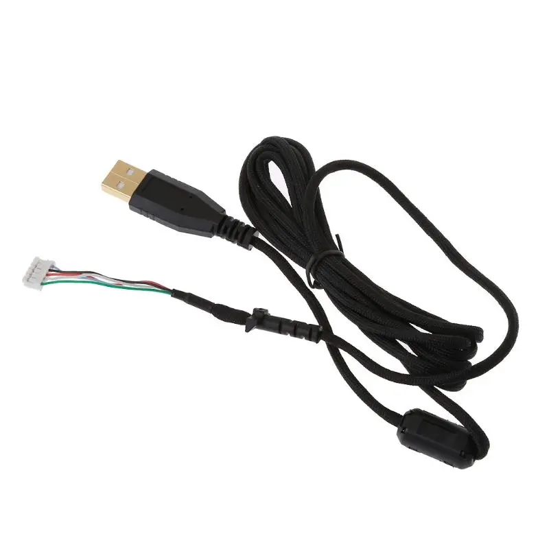 SZYA DIY Universal Umbrella Rope Mouse Cables Soft Durable Mouse Line Reemplazo Mouse con cable para G102