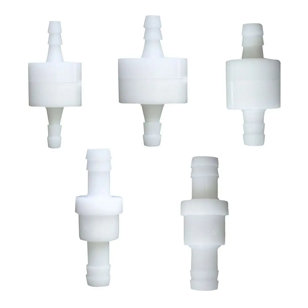 4/6/8/10/12mm One-Way Fluids Check Valve Prevent Water Backflow Plastic Aquarium Check Valve One Way Non Return Valve