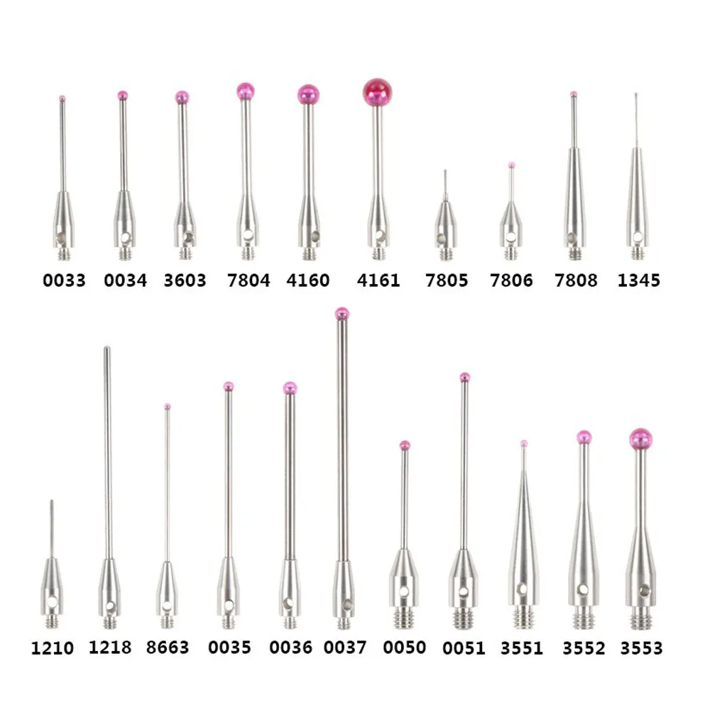 The Latest Three-coordinate Stylus Cnc Machine Tool Cnc Probe Accessories Probe Three-dimensional Ruby Needle Probe Rod M3m2