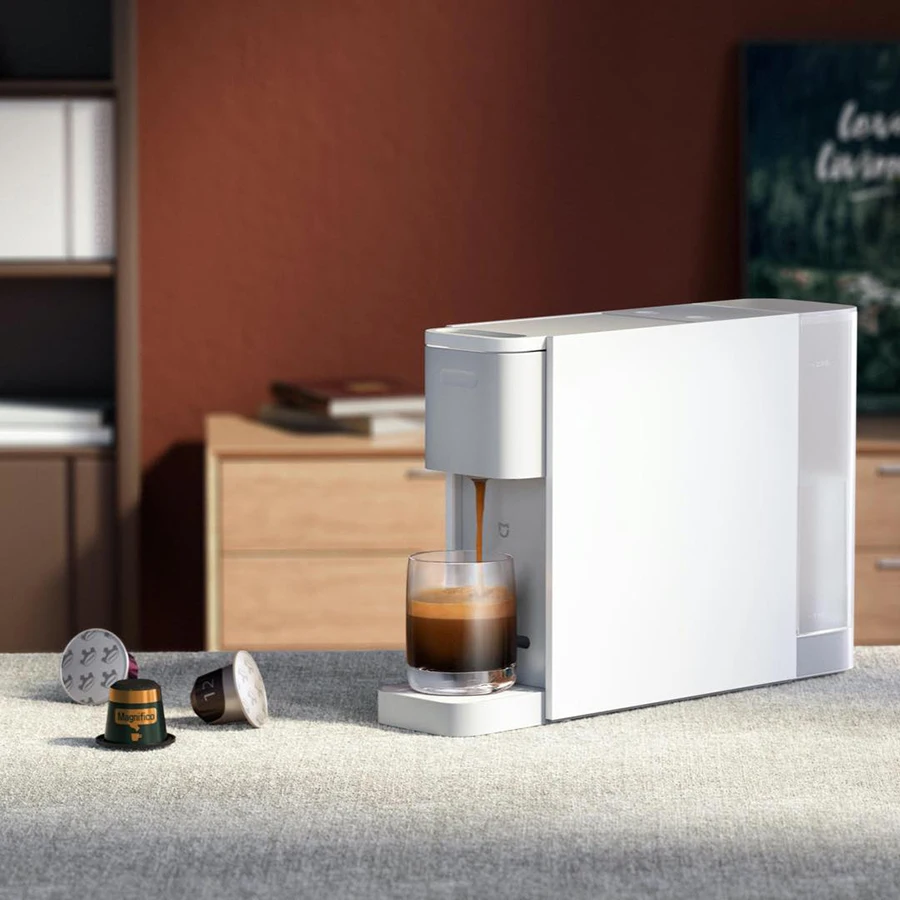 220V XIAOMI  Coffee Machine S1301 Capsule Coffee Makers Espresso Cafe Automatic Power-off Protection 20BAR Electromagnetic Pump
