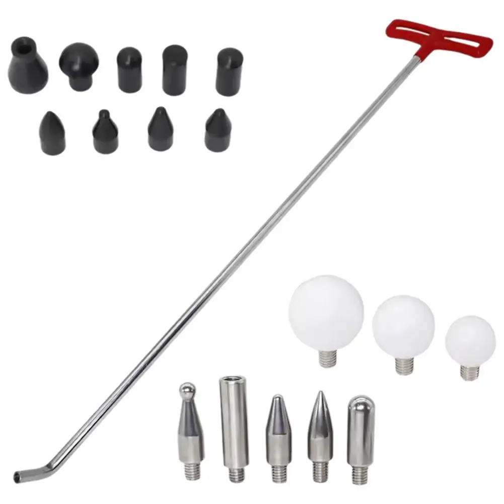 Car Dent Removal Rods Kit Auto Body Paintless Dent Puller Repairing Tools For Car Supplies Repair Tool Accessories 2025