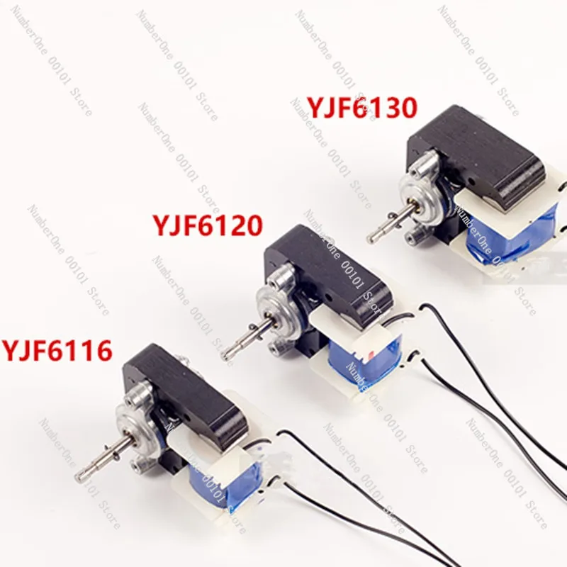 1PC AC 220V 50Hz Shaded Pole Motor, 5mm Shaft Cross Flow Fan Motor for Ventilator & Warm Fana