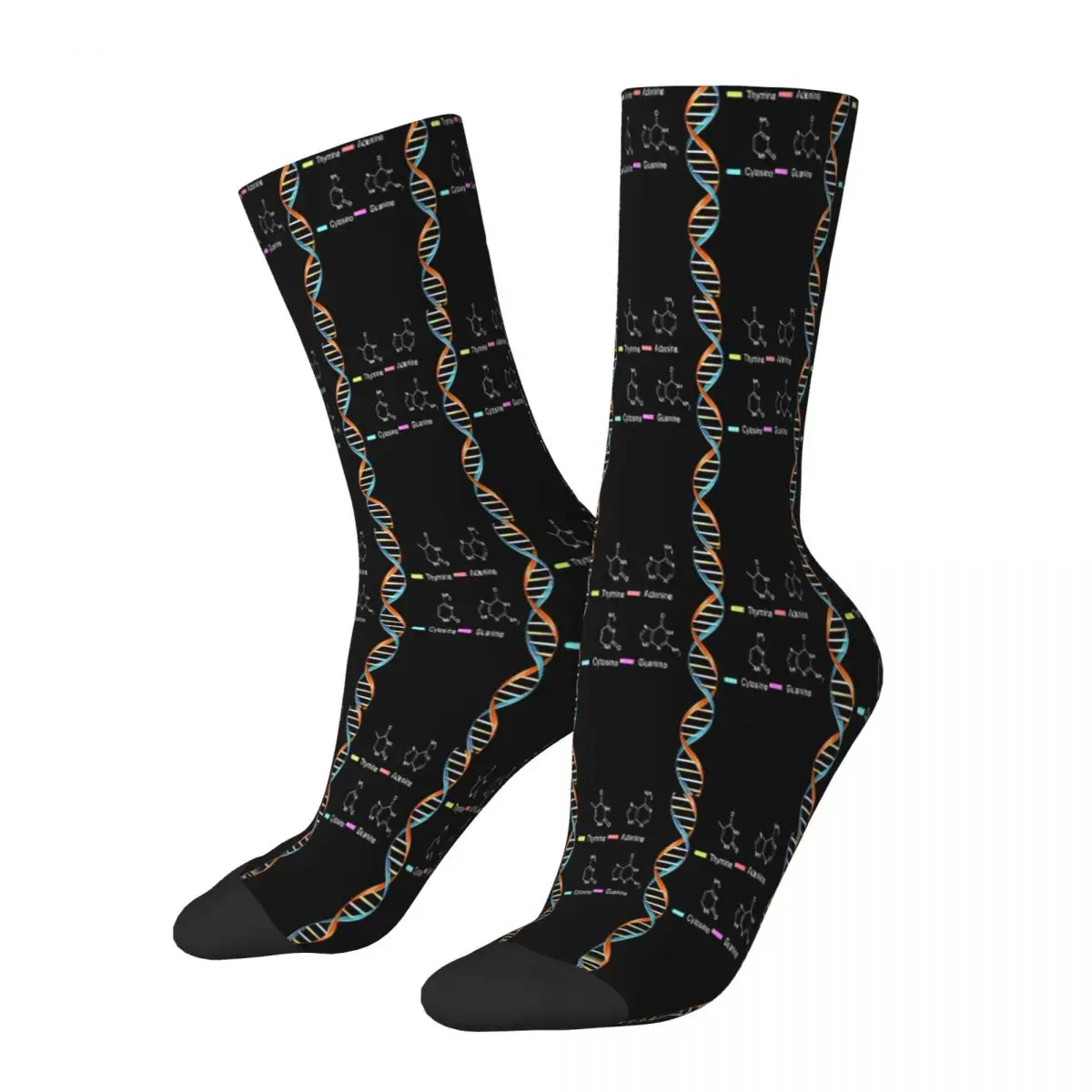 Nerdy Deoxyribonucleic Acid Freemason Shower Socks Male Mens Women Autumn Stockings Harajuku